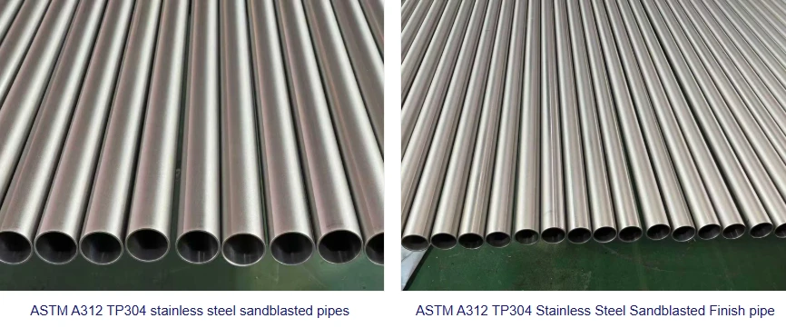 A312 TP304 finished stainless steel pipes A312 TP304 finished stainless steel pipes