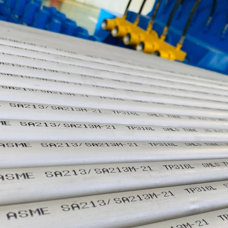 ASTM A213 TP316L Stainless Steel Heat Exchanger Tubes ASTM A213 TP316L Stainless Steel Heat Exchanger Tubes