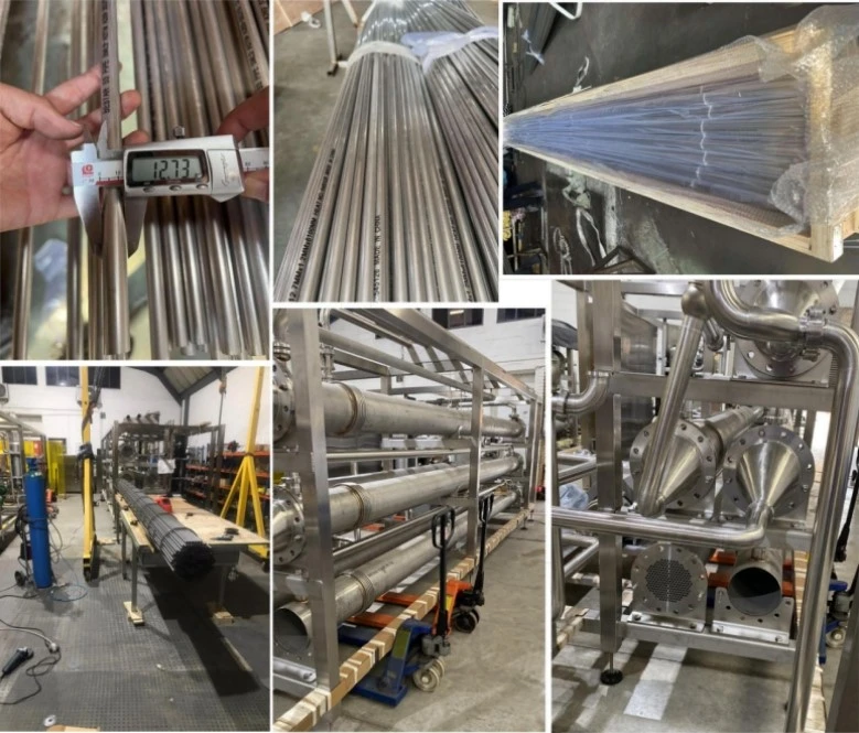 ASTM A213 TP316L Stainless Steel Heat Exchanger Tubes ASTM A213 TP316L Stainless Steel Heat Exchanger Tubes