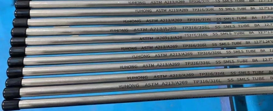 ASTM A269 TP316L Seamless Instrument Tubing ASTM A269 TP316L Seamless Instrument Tubing